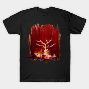 A Burning Tree T-Shirt